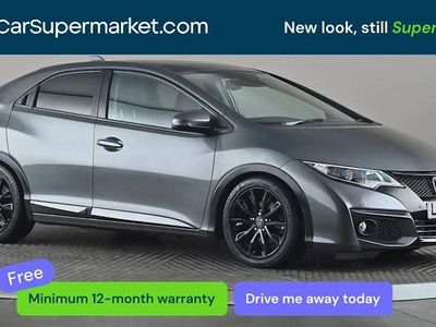 Begagnad Honda Civic SR 141 HK (103 kW) 2015 Grå Halvkombi