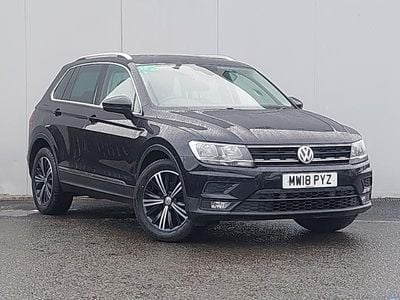 Used VW Tiguan SE 125 HP (91 kW) 2018 Black SUV