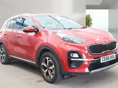 Used Kia Sportage 130 HP (95 kW) 2018 Red SUV