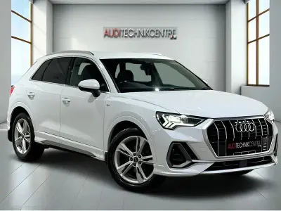 Used Audi Q3 S-Line 150 HP (110 kW) 2021 White SUV