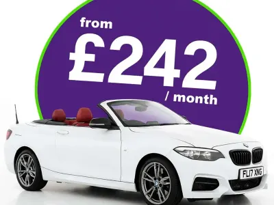 Used BMW M240 M Sport 2017 White Cabriolet