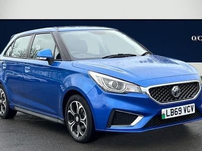 Used MG MG3 Exclusive 2019 Blue Hatchback