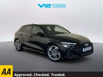 Used Audi A3 Advanced 150 HP (110 kW) 2022 Black Sedan