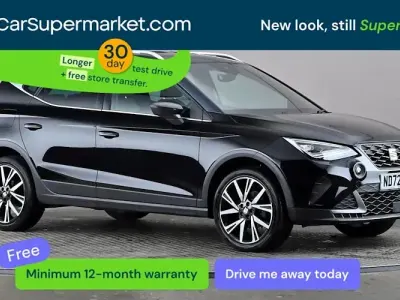 Begagnad Seat Arona FR 110 HK (80 kW) 2022 Svart SUV