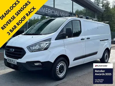 Used Ford Transit Custom 130 HP (95 kW) 2020 White Van