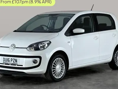 Used VW up! high up! 75 HP (55 kW) 2016 White Hatchback