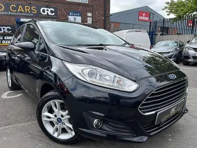 Used Ford Fiesta Zetec 82 HP (60 kW) 2017 Black Hatchback