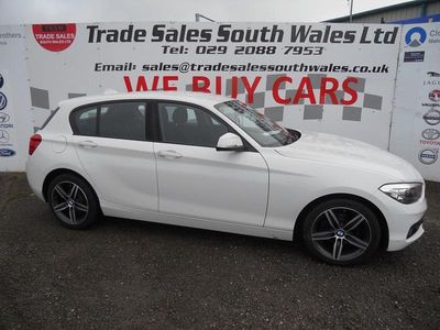 Used BMW 116 Sport Line 2017 White Hatchback