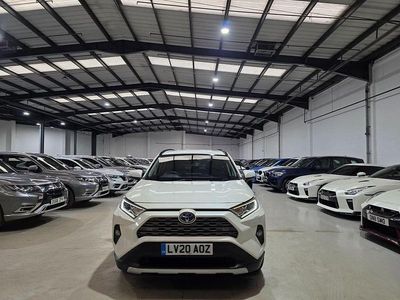 Used Toyota RAV4 Hybrid 2020 White SUV