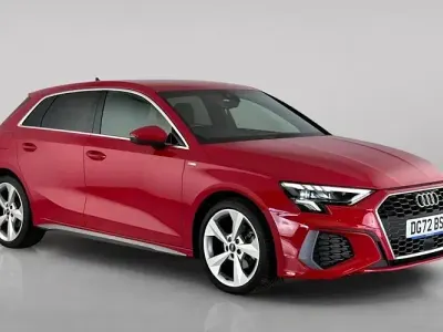 Used Audi A3 Sportback S-Line 110 HP (80 kW) 2022 Red Hatchback