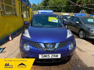 Used Nissan Juke Tekna 117 HP (86 kW) 2015 Blue SUV