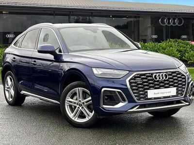 Blue Used 2023 Audi Q5 Sportback S-Line SUV | £31,450 (Good price)