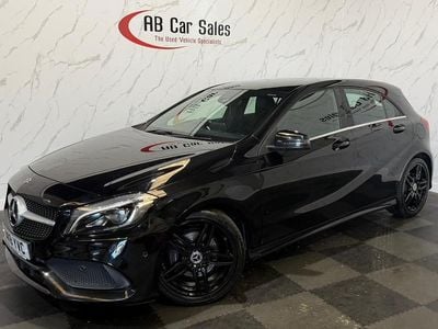 Używany Mercedes A200 AMG Line Premium 2018 Czarny Hatchback