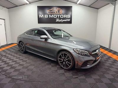 Grey Used 2019 Mercedes C300 AMG line Coupe | £16,995 (Fair price)