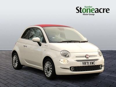 White Used 2021 Fiat 500 Dolcevita Cabriolet | £8,497 (Good price)