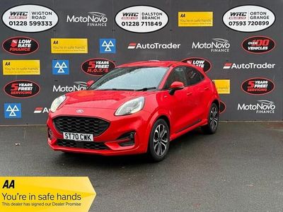 Red Used 2020 Ford Puma ST-Line SUV | £13,456 (Fair price)