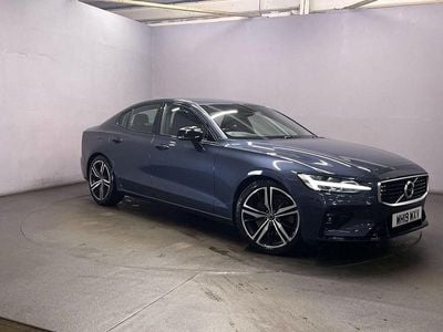 Blue Used 2019 Volvo S60 R-Design Sedan | £19,499 (Fair price)