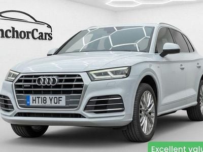 Begagnad Audi Q5 S-Line 252 HK (185 kW) 2018 Vit SUV
