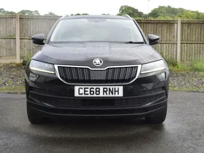 Used Skoda Karoq SE L 115 HP (84 kW) 2018 Black SUV
