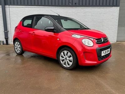 Used Citroën C1 Feel 82 HP (60 kW) 2018 Red Hatchback