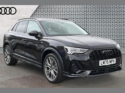 Used Audi Q3 Black Edition 150 HP (110 kW) 2025 Black SUV
