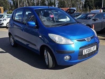 Used Hyundai i10 Comfort 66 HP (48 kW) 2008 Blue Hatchback