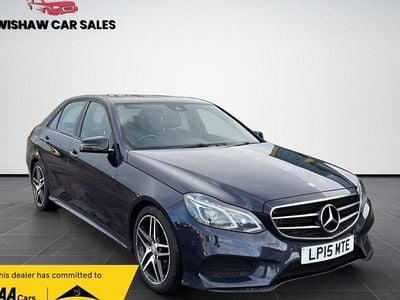 Used Mercedes E220 AMG 2015 Blue Sedan