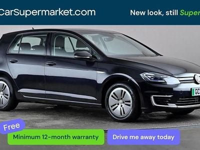 Used VW e-Golf 99 kW (135 HP) 2018 Black Hatchback