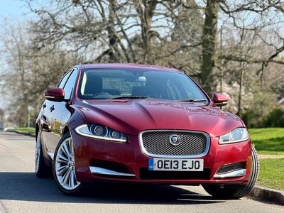 Second-hand Jaguar XF Portfolio 2013 Roșu Berlinǎ