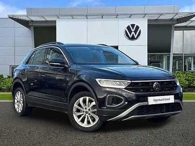 Black Used 2023 VW T-Roc Life SUV | £17,745 (Fair price)