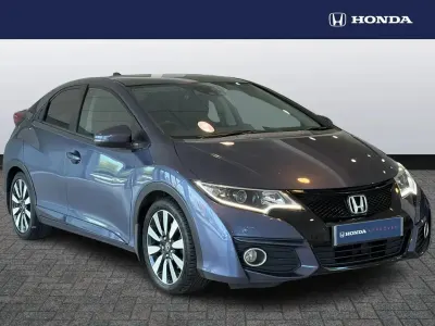 Used Honda Civic SR 139 HP (102 kW) 2016 Blue Hatchback
