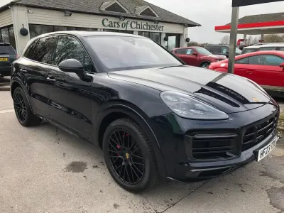 Begagnad Porsche Cayenne 2023 Blå SUV