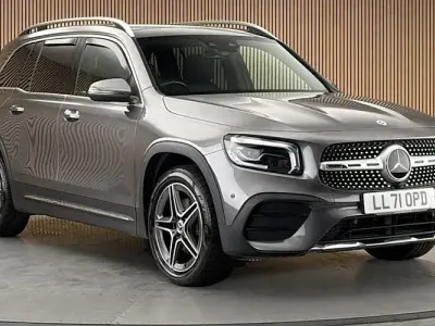 Used Mercedes GLB200 AMG line 163 HP (119 kW) 2021 Mountain grey SUV