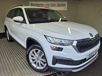 White Used 2022 Skoda Kodiaq SE Drive SUV | £20,500 (Good price)