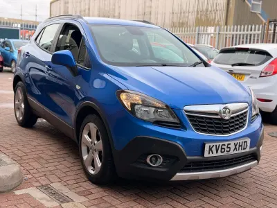 Used Vauxhall Mokka 140 HP (102 kW) 2015 Blue SUV