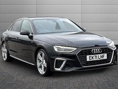 Used Audi A4 S-Line 150 HP (110 kW) 2021 Mythos black Sedan