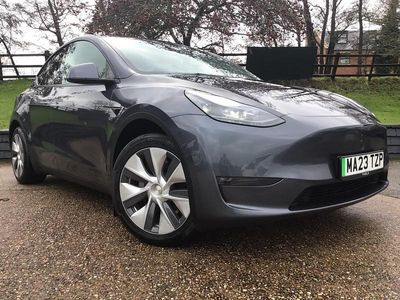 Usado Tesla Model Y Long Range AWD 378 kW (514 CV) 2023 Gris SUV