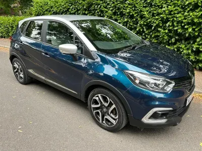 Used Renault Captur Iconic 90 HP (66 kW) 2018 Blue SUV