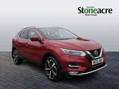 Red Used 2019 Nissan Qashqai Tekna SUV | £11,889 (Good price)