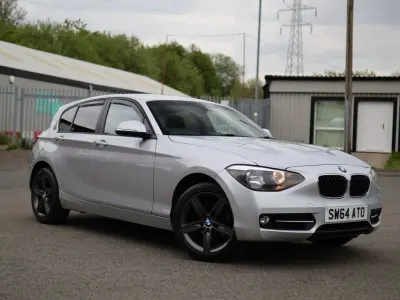 Usado BMW 116 Sport Line 2014 Plateado Utilitario