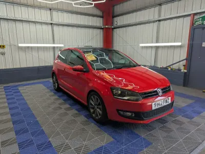 Used VW Polo Match 70 HP (51 kW) 2012 Red Hatchback