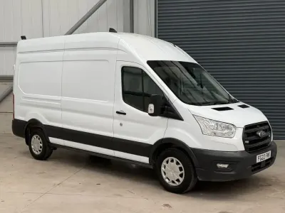 Used Ford Transit Trend 130 HP (95 kW) 2022 White Van