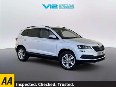 Used Skoda Karoq SE Technology 115 HP (84 kW) 2019 White SUV