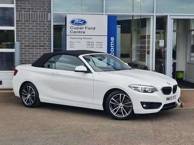 used BMW 218 2 Series i Sport 2dr [Nav] Convertible