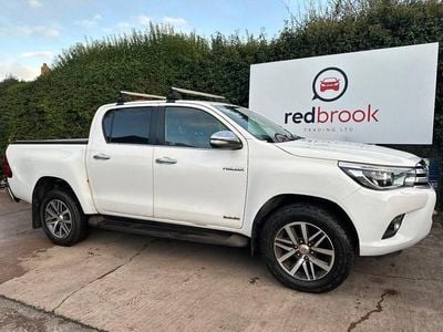 White Used 2018 Toyota HiLux Pickup | £13,450 (Fair price)
