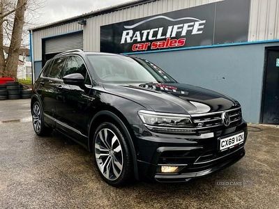 Used VW Tiguan R-line 150 HP (110 kW) 2019 Black SUV