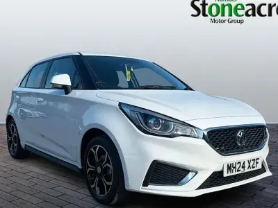 Used MG MG3 Exclusive 106 HP (77 kW) 2024 White Hatchback