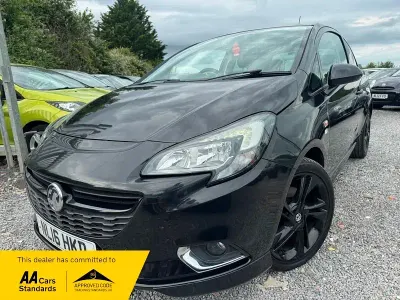 Used Vauxhall Corsa Edition 2016 Black Hatchback