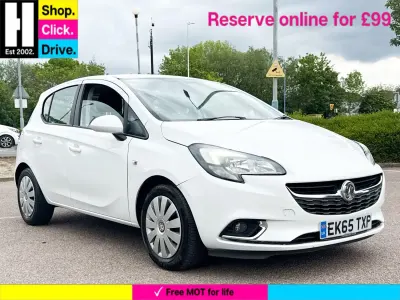 Używany Vauxhall Corsa Design Edition 70 KM (51 kW) 2015 Biały Hatchback