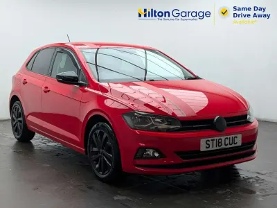 Used VW Polo Beats 95 HP (69 kW) 2018 Red Hatchback